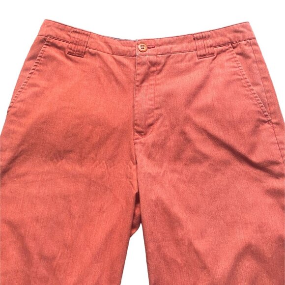 O'Neill Mens Chino Shorts-Rust Orange-Size 32-GUC - Picture 2 of 6